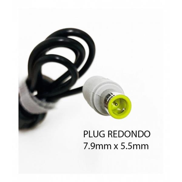 Fonte Carregador Lenovo 20V 3.25A 65W - 7.9x5.5mm - Conector Redondo - Com Logo