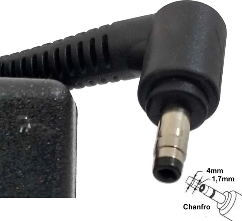 Fonte Carregador Dell 19.5V 4.62A 90W - 4.0x1.7mm - Com Logo Dell - Dell Vostro 5439 5470 5480 V5470 V5560 14-5439 V14T-5470-A20 V14T-5470-A50 0Y4M8K 3RG0T LA45NM121 P41G