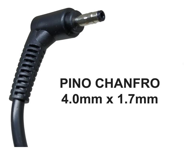 Fonte Carregador Dell 19.5V 3.34A 65W - 4.0x1.7mm - Ultrabook - Logo Dell