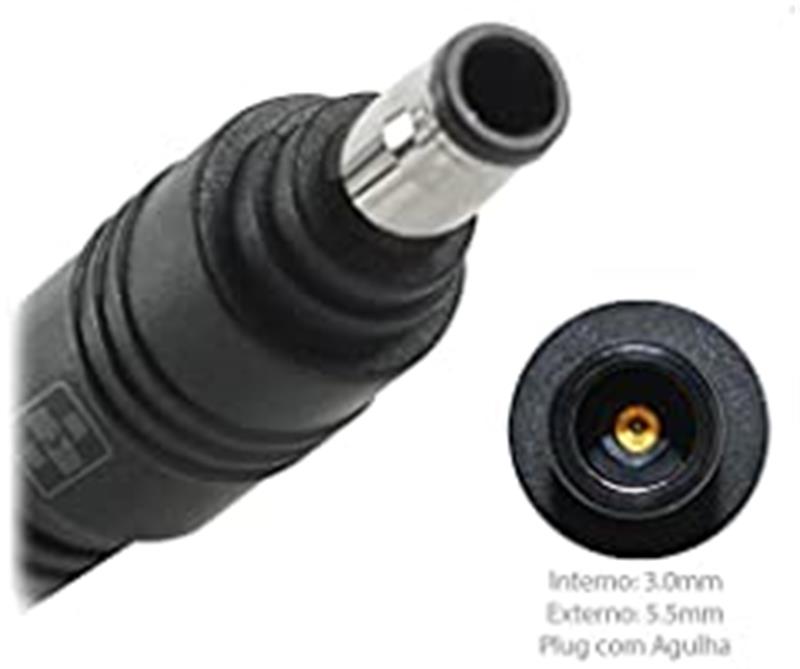 Fonte Carregador Samsung 19V 4.7A 90W - 5.5x3.0mm - Logo Samsung