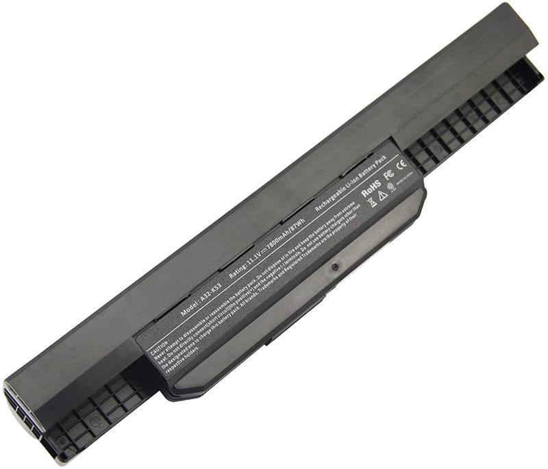 Bateria Para Notebook Asus A41 A43 A53 K53 K43U X53S X44C K43E A32-K53 A41-K53 - 6 Células 4400mAh