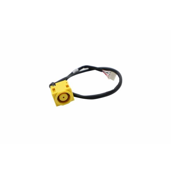 Conector Dc Jack Para Notebook Lenovo B480 B490 V480 M490 M495 50.4Td05.031 - 7.9x5.5mm - Com Cabo