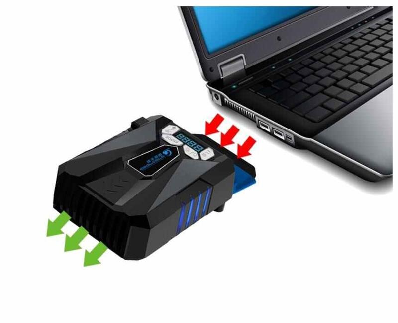 Cooler Exaustor Para Notebook - Ice Troll 5