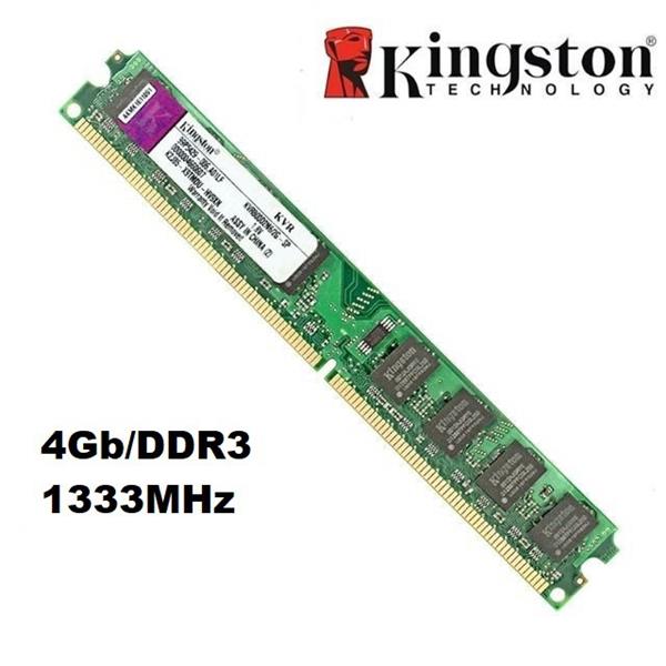 Memória Para PC 4GB DDR3 1333 PC3-10600 1.5V - Kingston