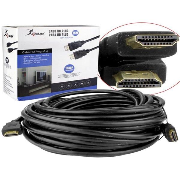 Cabo HDMI HDMI 1080P - 20Metros - KP-H5000