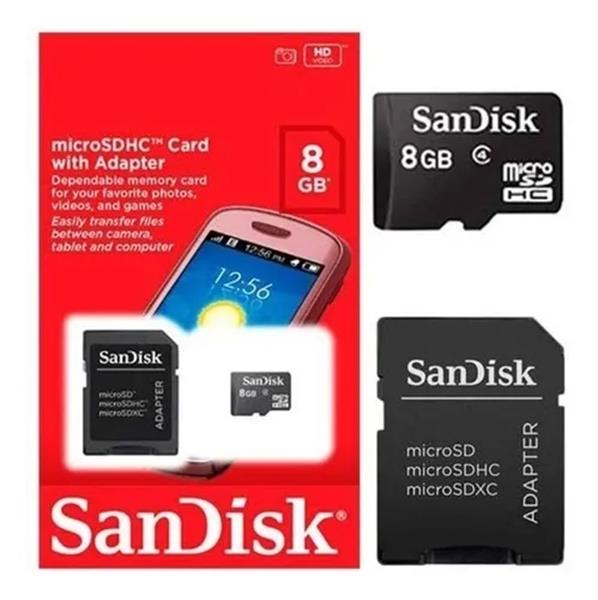 Cartão de Memória 8GB - Sandisk