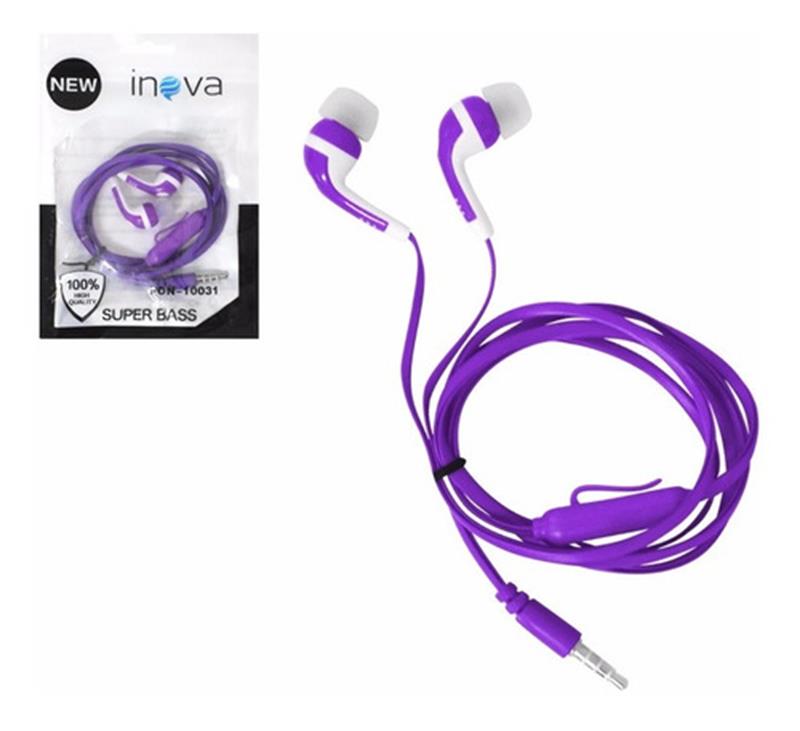 Fone de Ouvido - in-1372 - Inova - Várias Cores