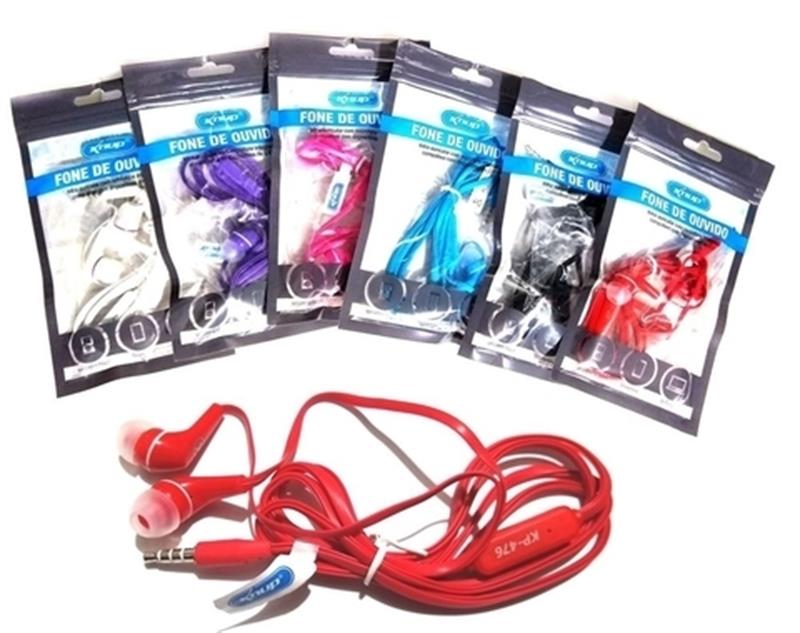 Fone de Ouvido - in-1372 - Inova - Várias Cores