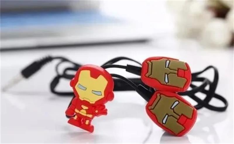Fone de Ouvido Homem de Ferro Avengers
