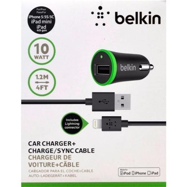 Carregador Celular Veicular iPhone iPad iPod 20W 4.2A - Belkin
