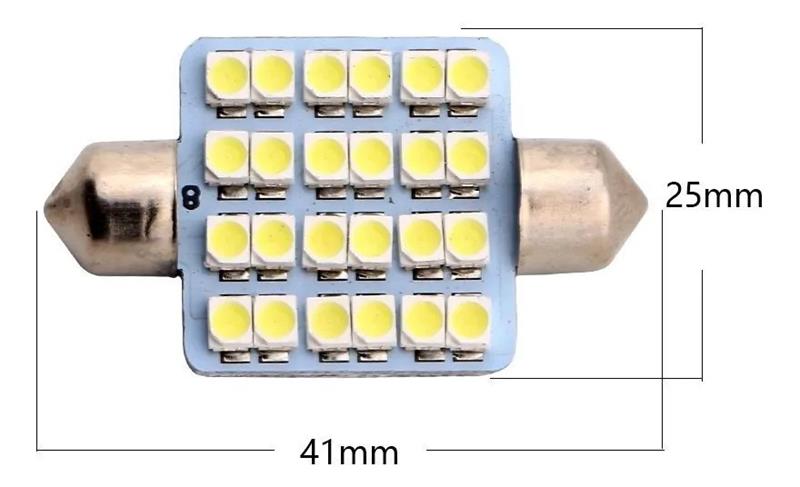Lâmpada Led Torpedo - Teto do Carro