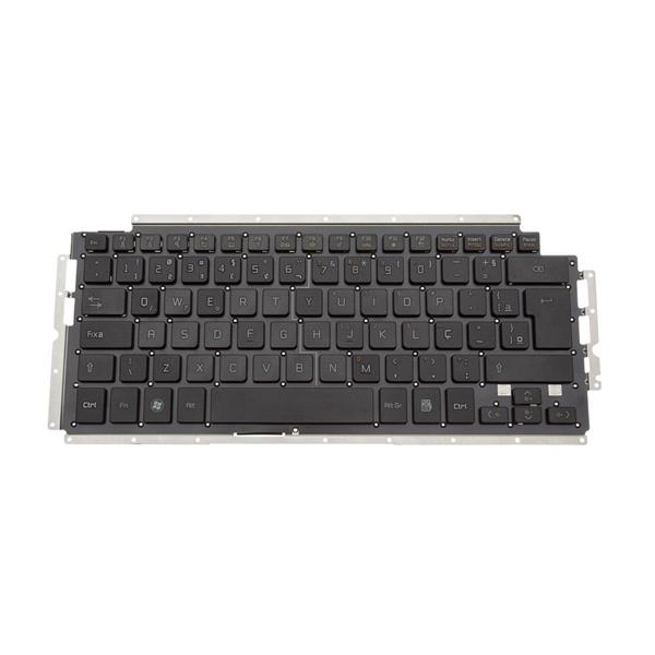 Teclado Para Notebook LG Xnote Z430 Z45 Z460 - Sem Moldura - Preto