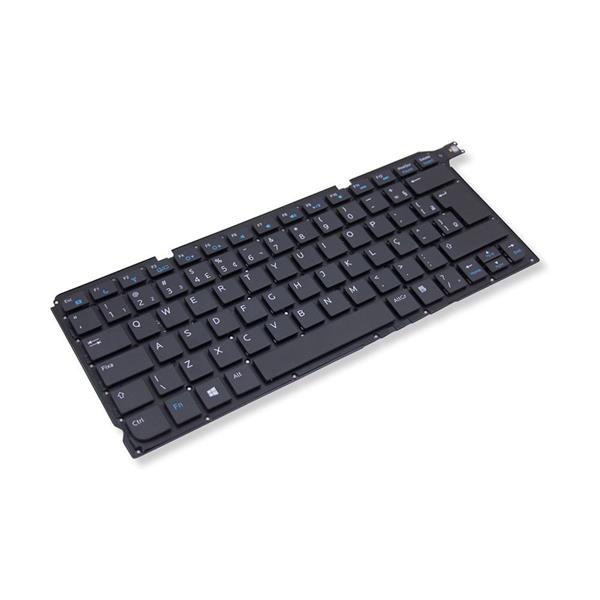 Teclado Para Notebook Dell Vostro V5460 V5470 5460 5470 5480 V14T-5470-A30 P41G MP-12G78PA-920 - Com Botão Power - Sem Moldura