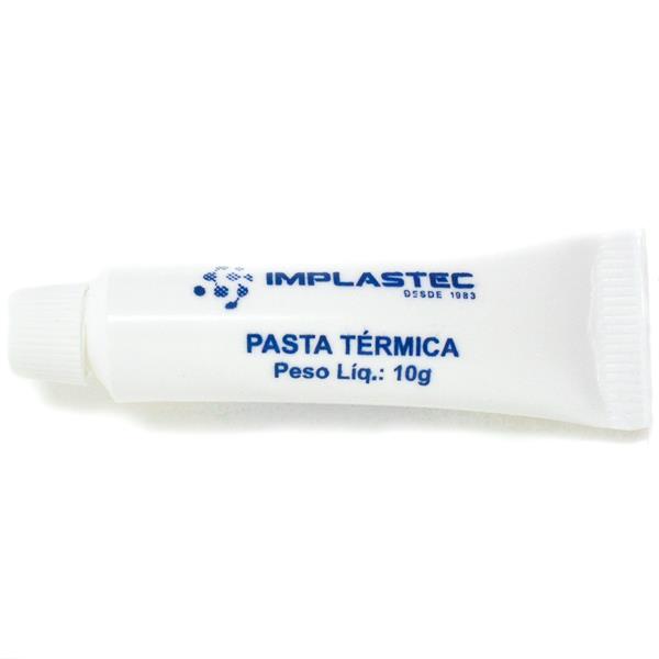 Pasta Térmica Branca 10g - 0,4 W/mK - Implastec