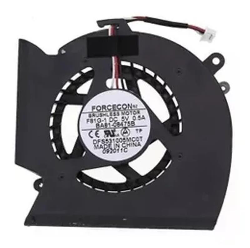 Cooler Para Notebook Samsung R523 R591 P530 R590 BA81-08475B - 3 Vias 5V 0.5A