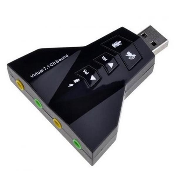 Adaptador Placa de Som USB 2.0 7.1 - HB-T65
