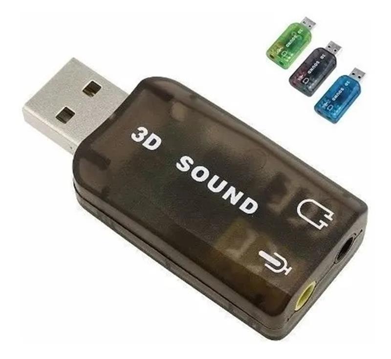 Adaptador de Audio USB 2.0 5.1 - XT-2026