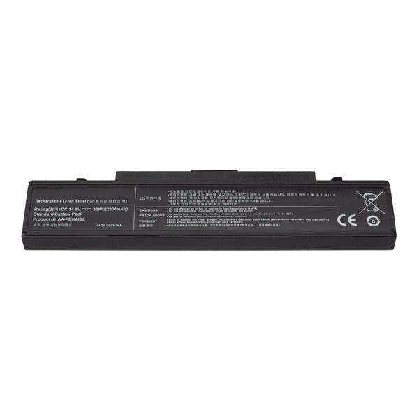 Bateria Para Notebook Samsung RV410 RV411 RV415 RV419 RV420 NP270 NP275 NP300 NP370 R480 R580 - 4 Células - 14.8V - Preta - BC158 BR158