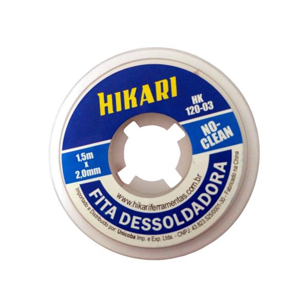Fita Malha Dessoldadora 1,5x2,00mm Clean - HK-120-03 -  Hikari