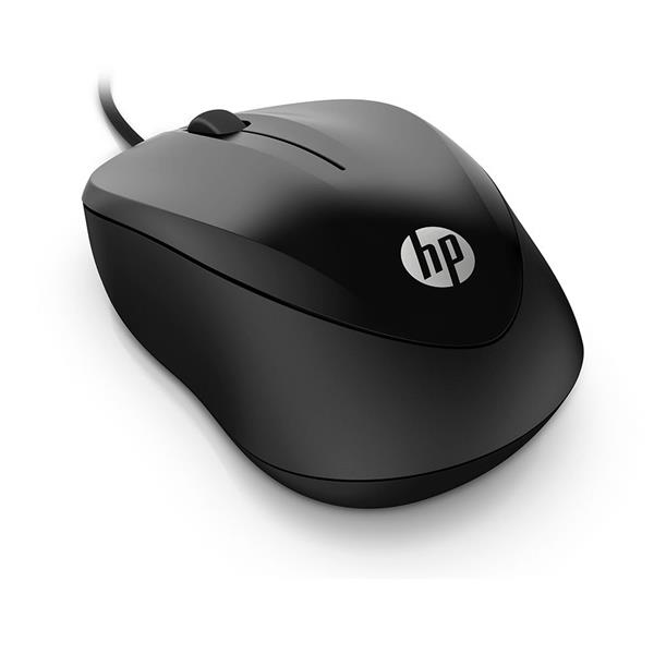 Mouse USB 1200DPI - Preto - 1000 - HP