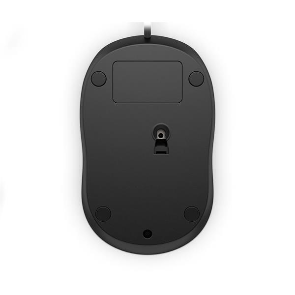 Mouse USB 1200DPI - Preto - 1000 - HP
