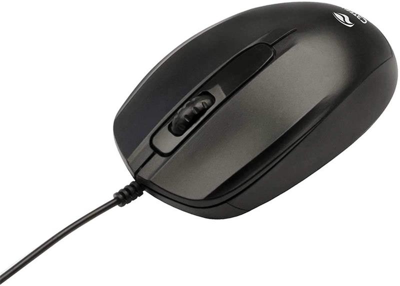 Mouse USB 1000DPI - Preto - MS-30BK - C3Tech