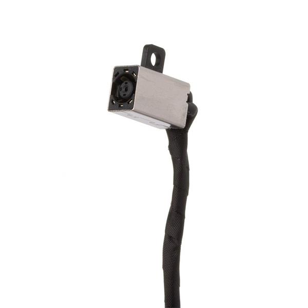 Conector Dc Jack Para Notebook Dell Inspiron I15 15-5000 5558 5566 5468 5458 3452 3552 P64G P75G - 4.5x3.0mm - Bobina Maior - Com Cabo