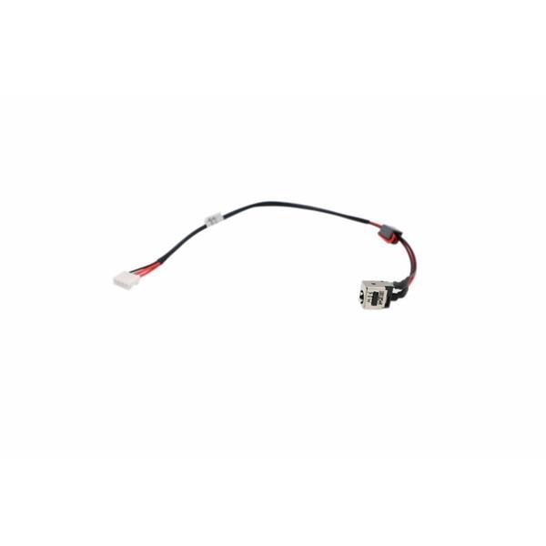 Conector Dc Jack Para Notebook Lenovo Ideapad G460 G465 Z460 - 5.5X2.5mm - Com Cabo