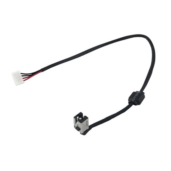 Conector Dc Jack Para Notebook Lenovo Ideapad G470 G475 Dch85 - 5.5x2.5mm - Com Cabo