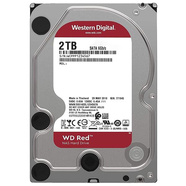 HD 2TB SATA III 3.5" - WD RED - SM - HD Para PC