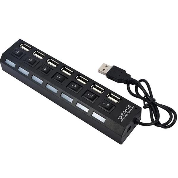 Hub USB 2.0 - 7 Portas - HB-T57