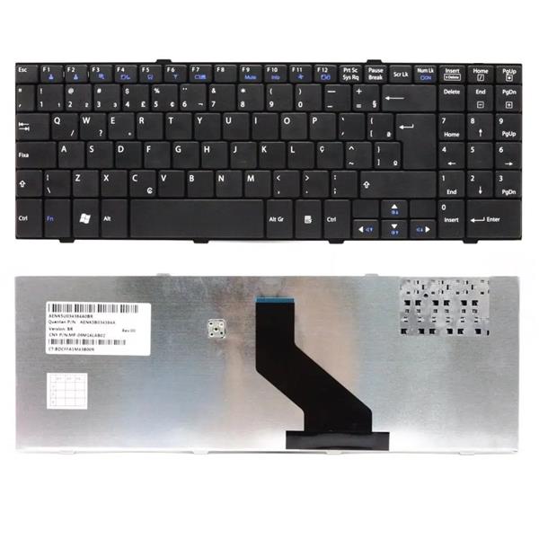 Teclado Para Notebook LG A510 A520 R560 R580 R590 QL9 MSI VR330X - Preto