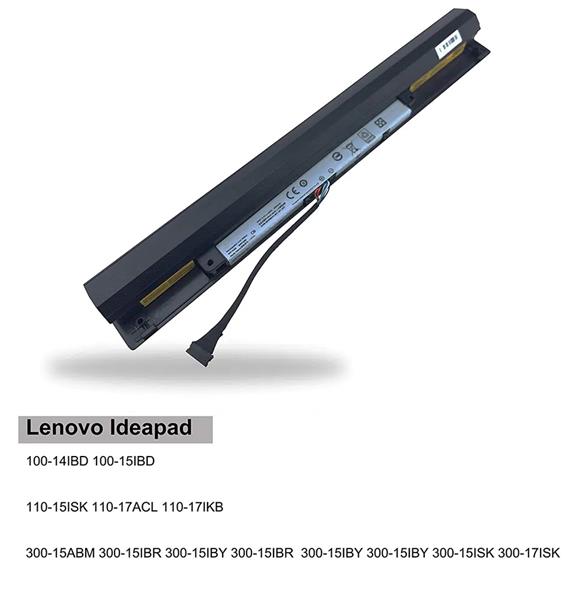 Bateria Para Notebook Lenovo Ideapad 100-15IBD 100-14IBD L15S4A01L15S4A01 L15L4A01 L15M4A01 - Polímero