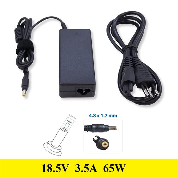 Fonte Carregador HP 18.5V 3.5A 65W - 4.8x1.7mm