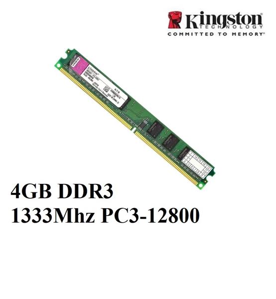Memória Para PC 4GB DDR3 1333 PC3-12800 1.5V - Kingston