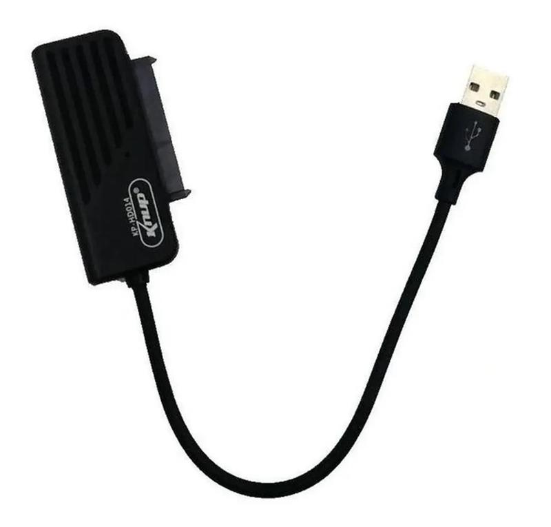 Cabo Conversor Sata-USB - USB 2.0 - KP-HD014 - Compatível com 2.5"
