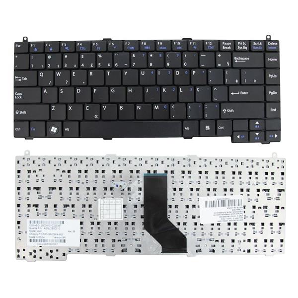 Teclado Para Notebook LG R410 R48 R460 R480 R490 E200 E500 - Enter Pequeno - Preto