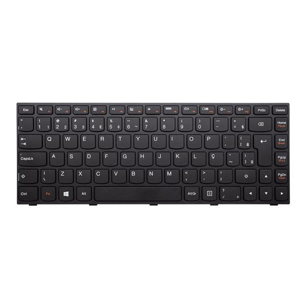 Teclado Para Notebook Lenovo B40 B40-30 B40-45 B40-70 B40-80 G40 G40-30 G40-45 G40-70 G40-75 G40-80 - Com Moldura