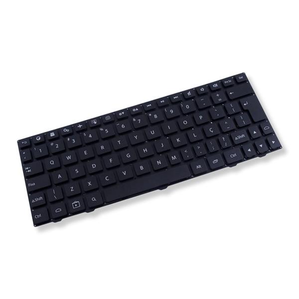 Teclado Para Notebook Positivo Stilo SX1000  SX 1000 - Sem Moldura - Preto