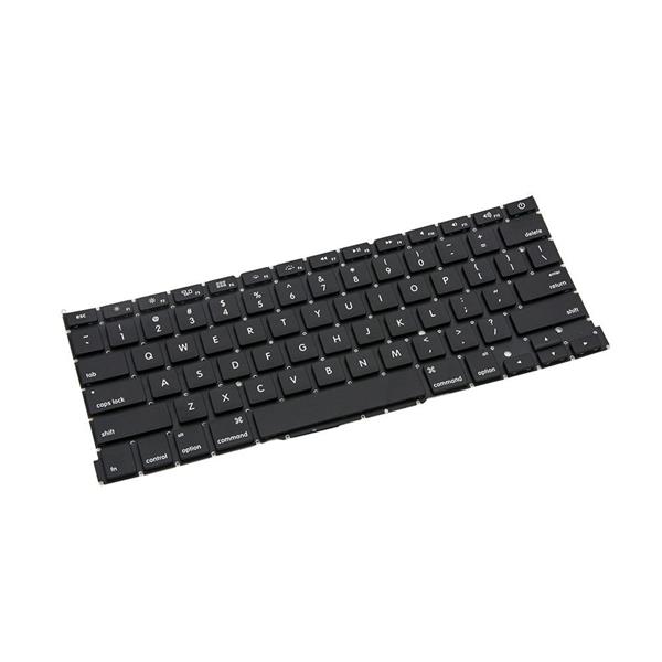 Teclado Para Apple Macbook Pro A1502 13" Retina ME864 ME864LL ME864LL/A ME866 ME866LL/A - US Inglês - Sem Moldura