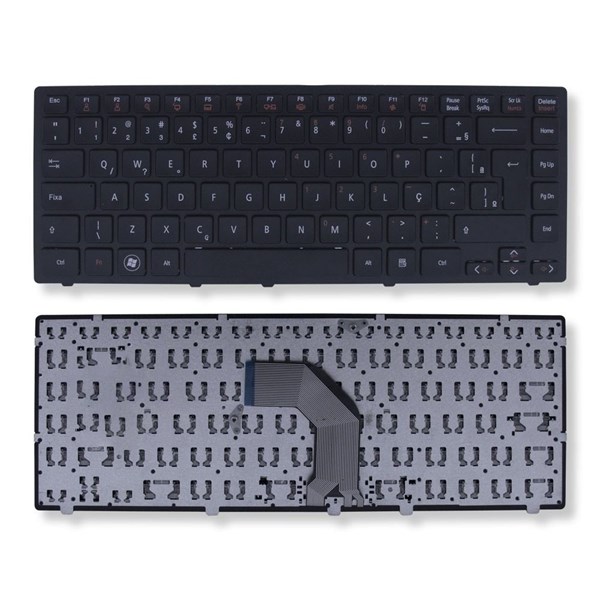 Teclado Para Notebook LG S425 S430 S460 N450 N460 S43 P435 - Com Moldura - Preto