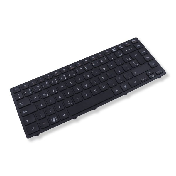 Teclado Para Notebook LG S425 S430 S460 N450 N460 S43 P435 - Com Moldura - Preto