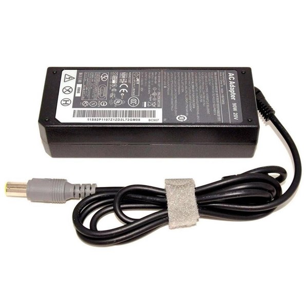 Fonte Carregador Lenovo 20V 4.5A 90W - 7.9x5.5mm - Conector Redondo - Logo Lenovo
