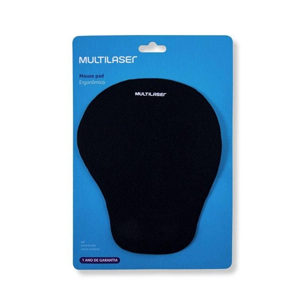 Mouse Pad Ergonômico Com Apoio Gel - AC021 - Multilaser