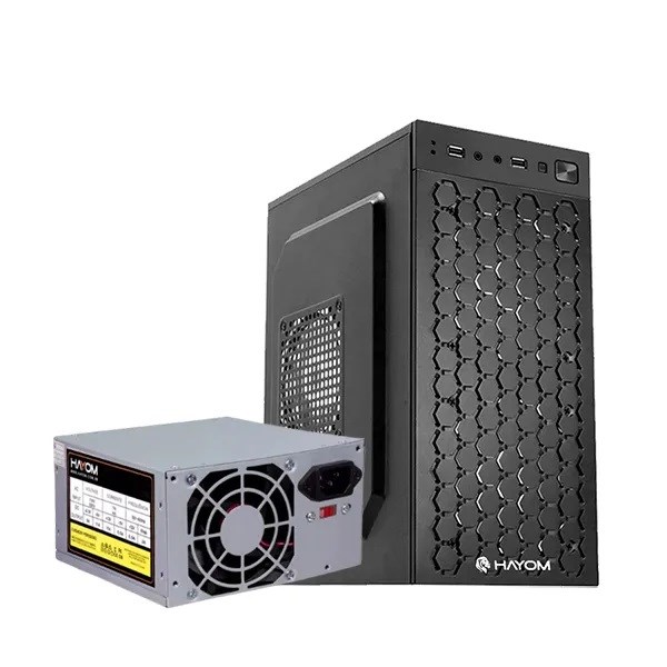Gabinete Office Com Fonte ATX 200W - GB1715 - Hayom