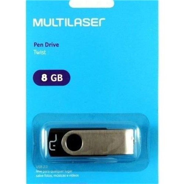 Pen Drive 8GB Twist PD587  - Multilaser