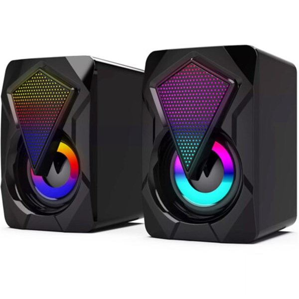 Caixa De Som Multimídia Com Led RGB - Knup KP-RO800