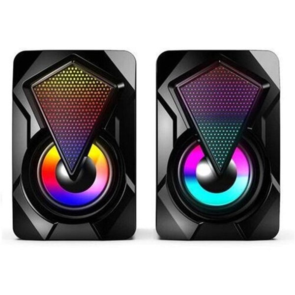 Caixa De Som Multimídia Com Led RGB - Knup KP-RO800