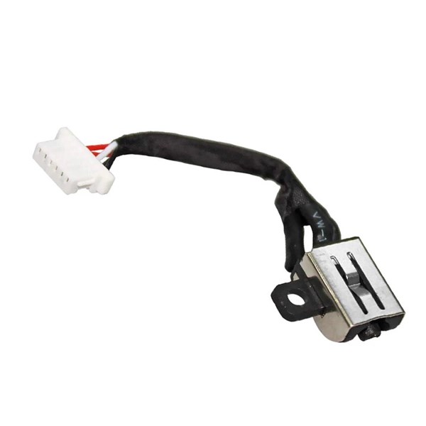 Conector Dc Jack Para Notebook Dell Inspirion 11-3162 3162 3164 3168 3169 - 4.5x3.0mm - Com Cabo