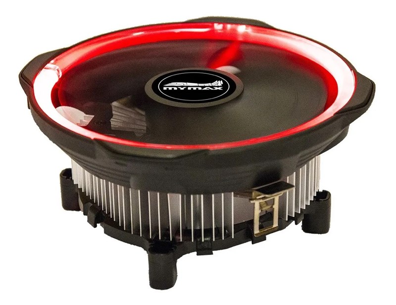 Cooler Para Processador Intel e AMD - LGA 1150 1151 1155 1156 775 SÉRIES i7/i5/i3 SÉRIES AMD S-754/939/AM2/AM2+/AM3/AM3+/FM1/FM2/FM2+/AM4 - Com LED - CCHX12 - Mymax